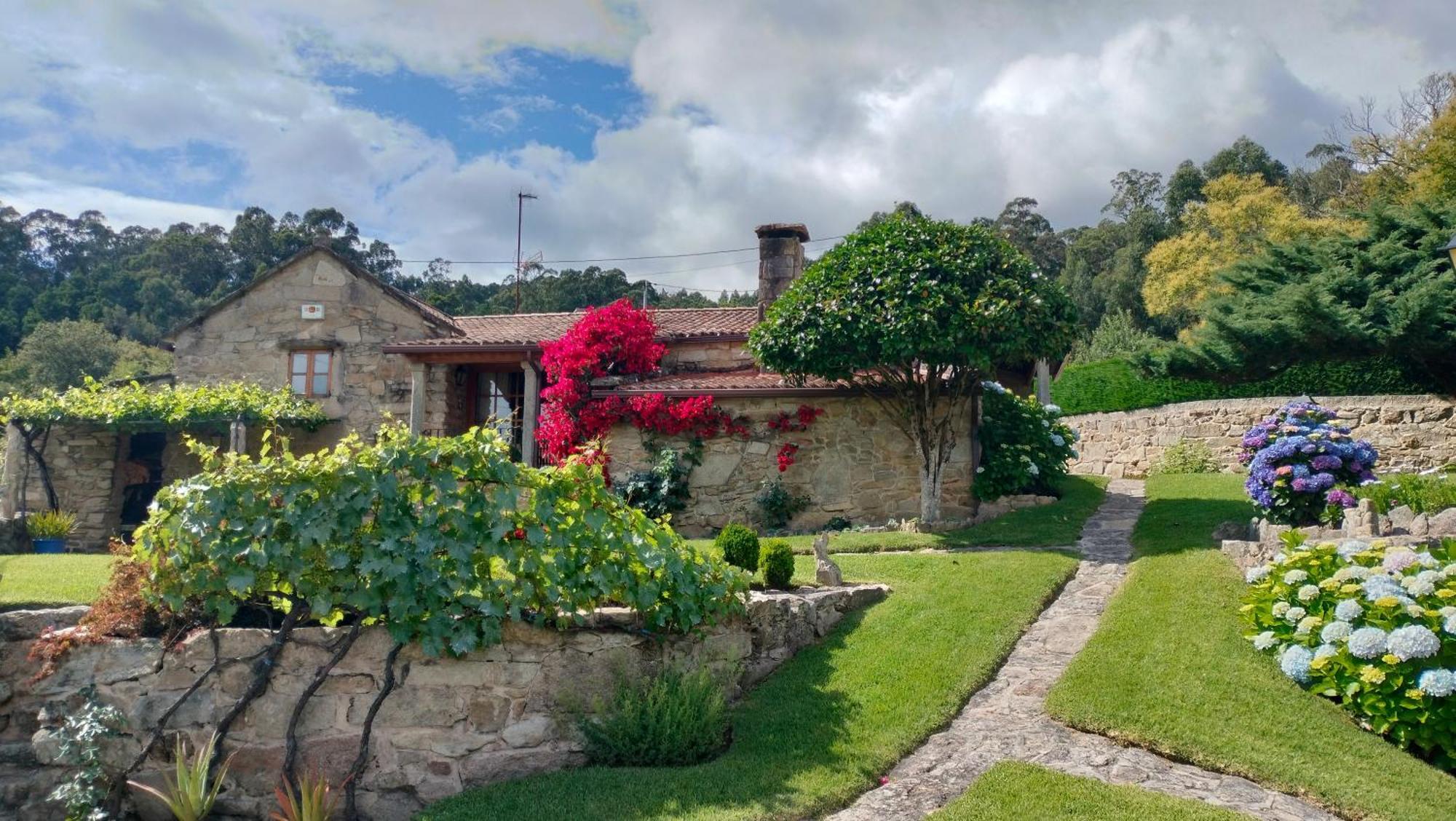 Remanso Azul Villa Moaña Eksteriør bilde