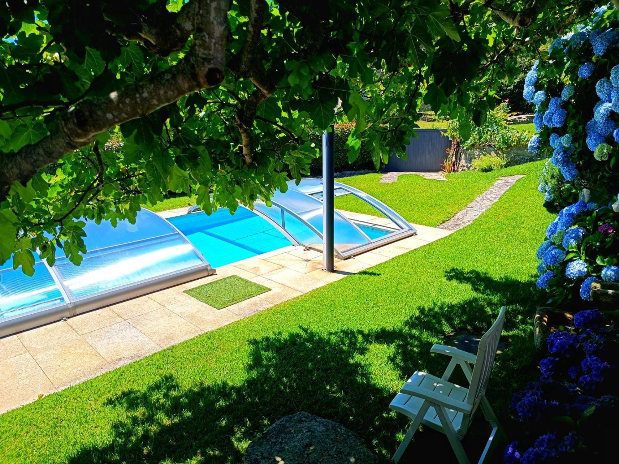 Remanso Azul Villa Moaña Eksteriør bilde