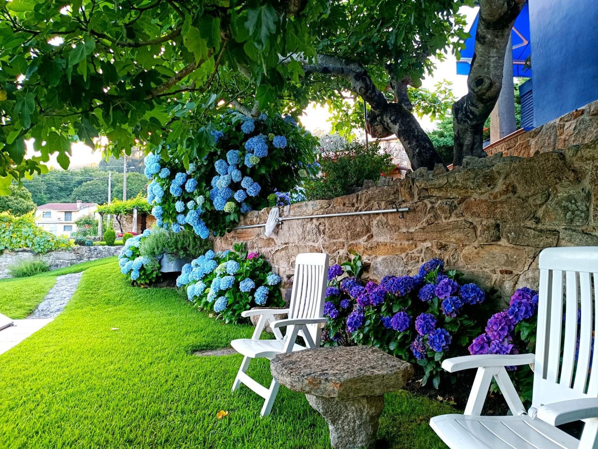 Remanso Azul Villa Moaña Eksteriør bilde